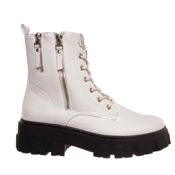 Just In 🖤 Valeska Military White boots - Picture 6 of 7